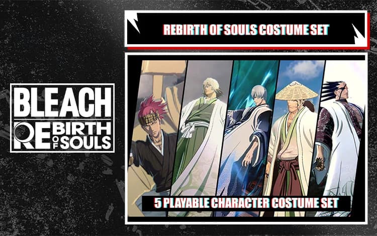 BLEACH Rebirth of Souls - Rebirth of Souls Version Costume Set