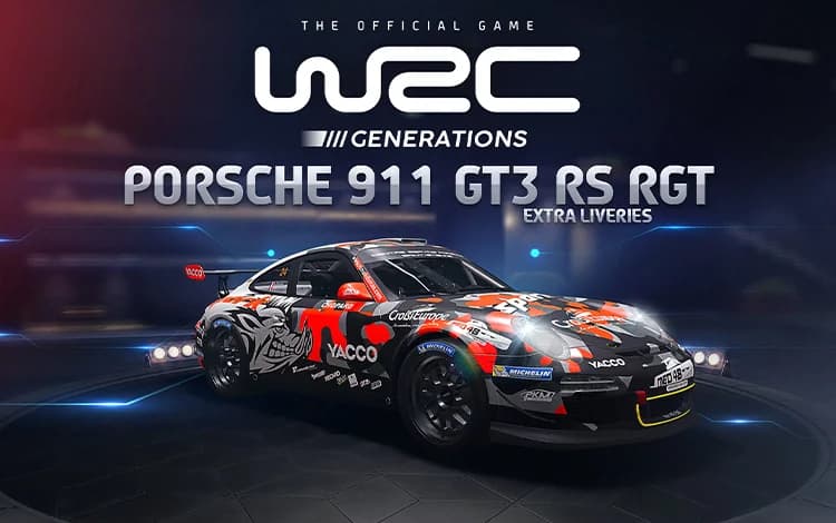 WRC Generations - Porsche 911 GT3 RS RGT Extra liveries