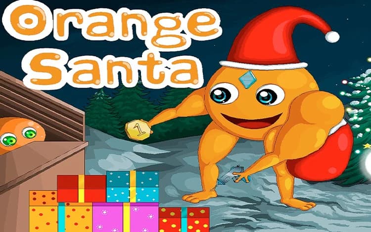 Orange Santa
