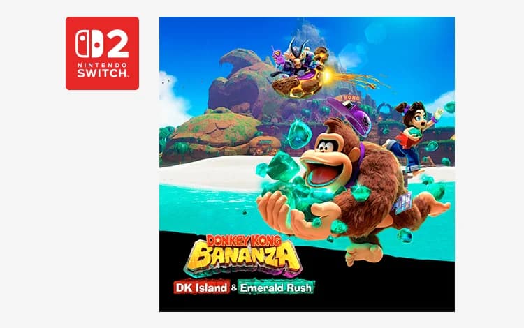 Donkey Kong Bananza: DK Island & Emerald Rush (Nintendo Switch 2 - Цифровая версия) (EU)