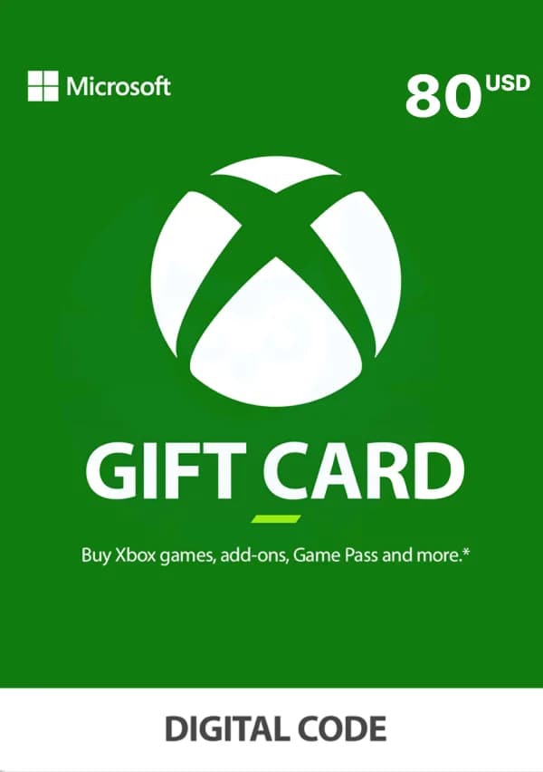 Xbox Live Gift Card 80 USD (US)