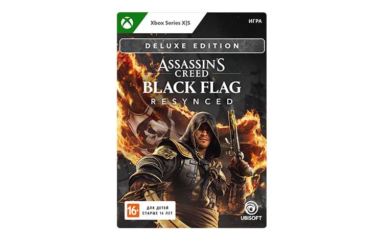 Assassin's Creed Black Flag Resynced Deluxe Edition (цифровая версия) (Xbox Series X|S) (WW)