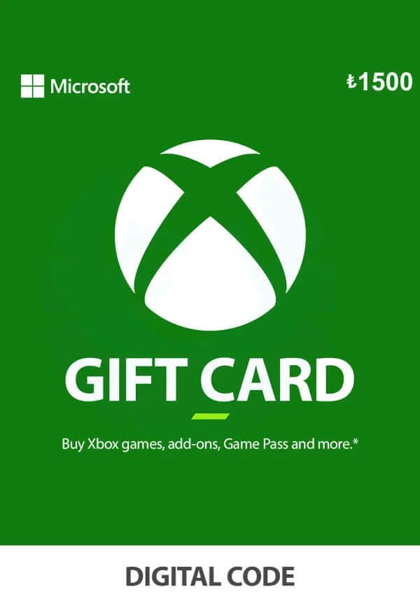 XBOX Live Gift Card 1500 TRY (Turkey)
