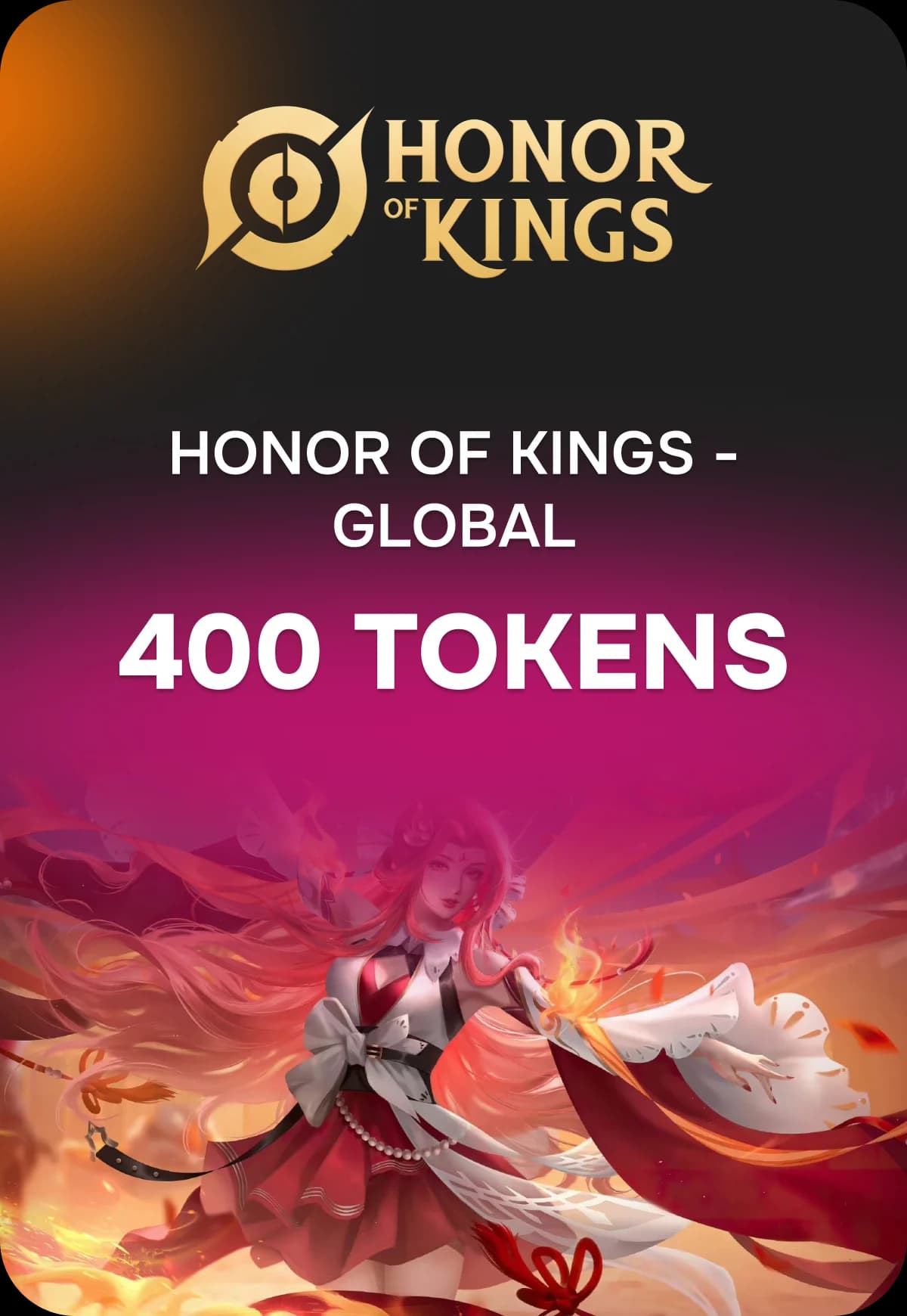 Игровая валюта Honor of Kings - Global 400 Tokens