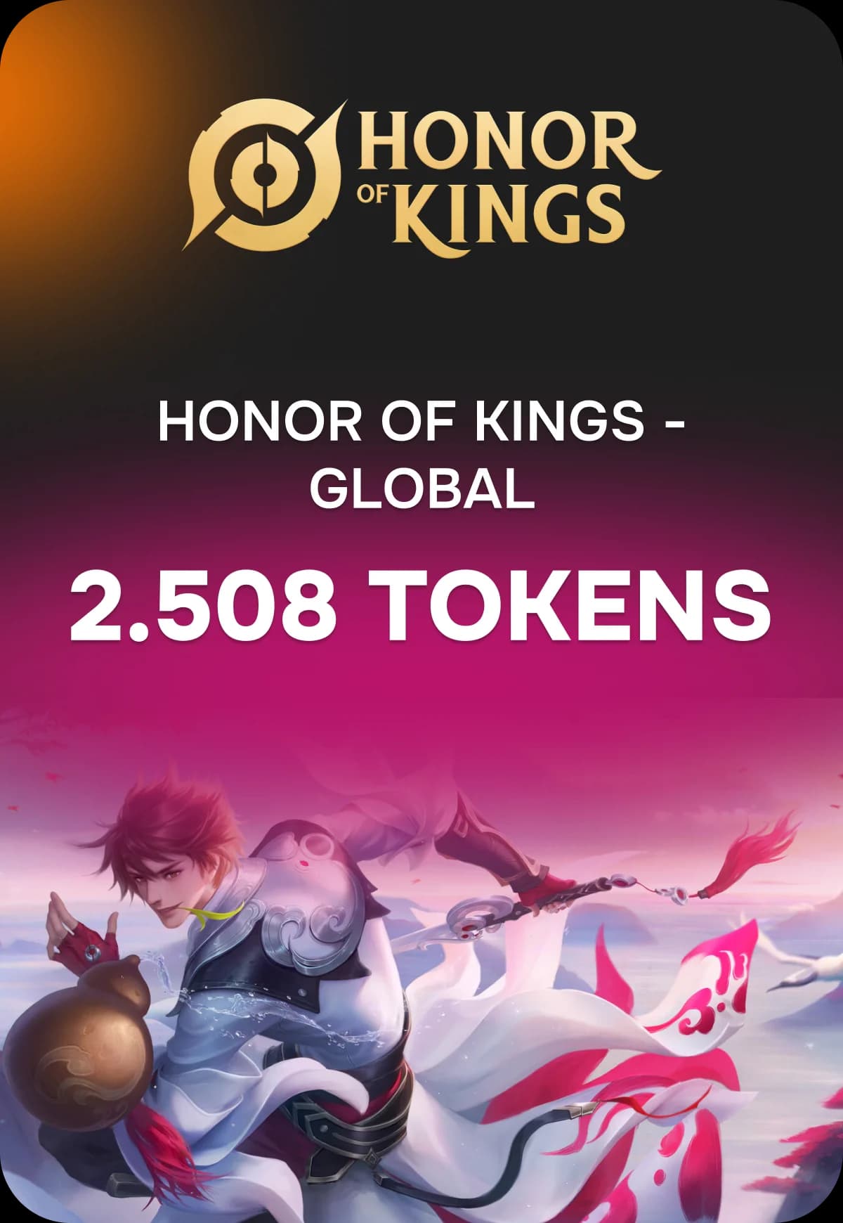Игровая валюта Honor of Kings - Global 2508 Tokens