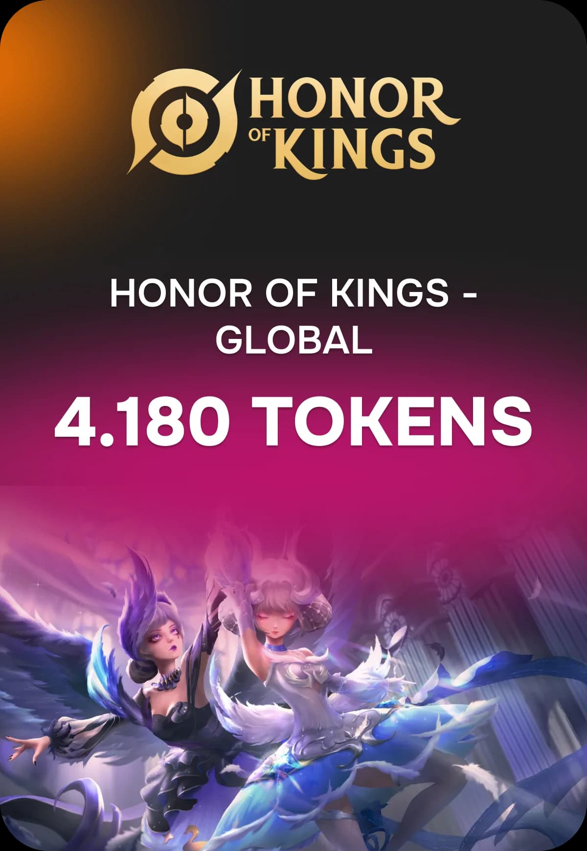 Игровая валюта Honor of Kings - Global 4180 Tokens