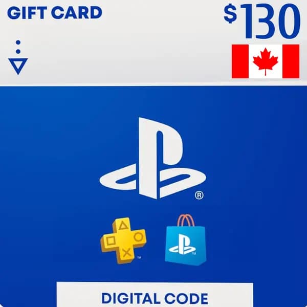 PlayStation Network Card PSN 130 CAD (CA)